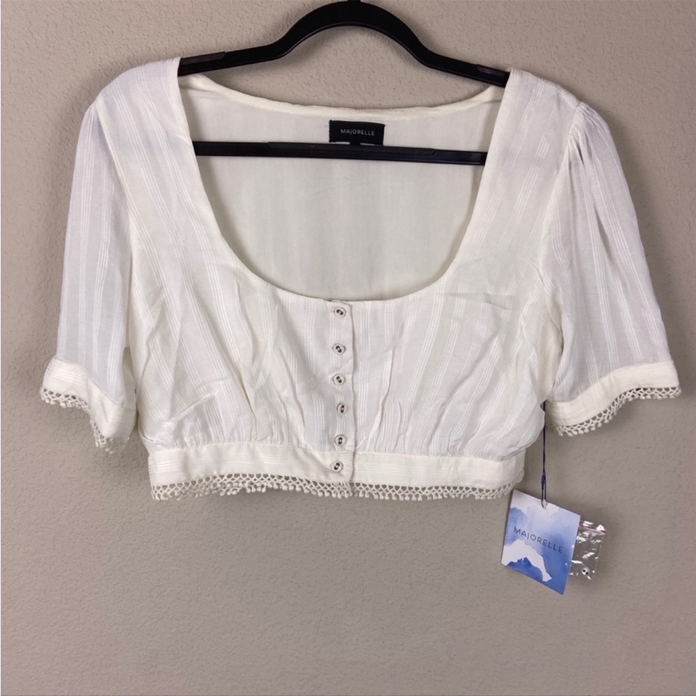 REVOLVE x Majorelle white cactus crop top - Picture 8 of 8
